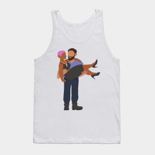 Take a hint, Dani Brown Tank Top